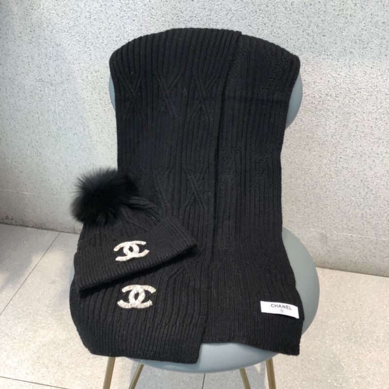 Chanel Caps Scarfs